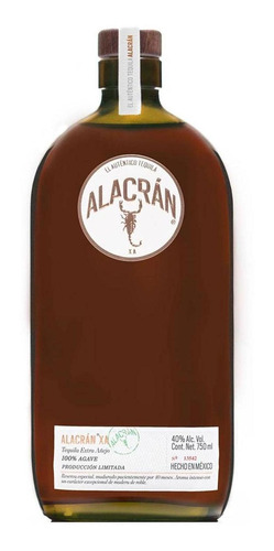 Pack De 4 Tequila Alacran Extra Añejo 750 Ml