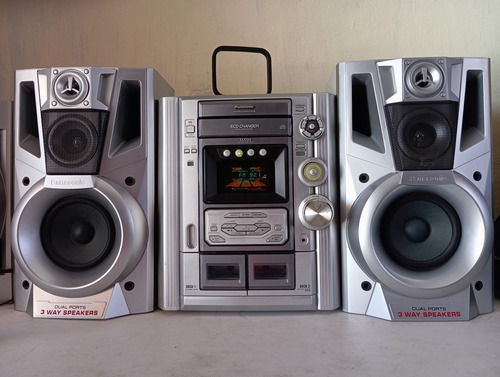 Minicomponente Panasonic Sa-hm700 Plateado 2500 W (Usado)