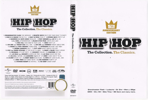 Dvd Lacrado Hip Hop The Collection The Classics 5th Aniversa