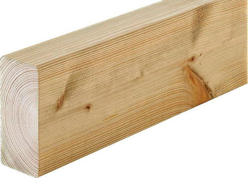 Viga De Madera Cepillado 3x8 X 3,65 Mts Pino Elliotis