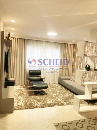 Imagem 11 de 15 de Lindo Sobrado Com Piscina E Ar Condicionado, Moderna E Aconchegante. - Mr71370