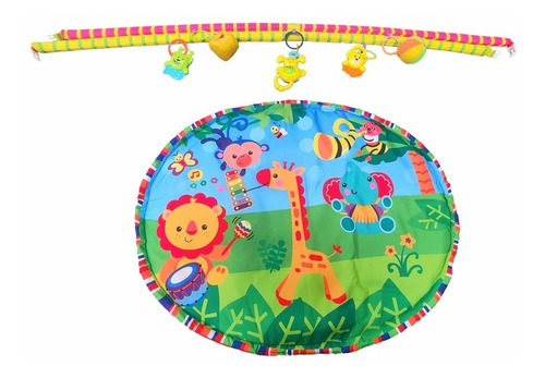 Imagem 7 de 7 de Tapete Atividades Infatil Bebê Com Brinquedos