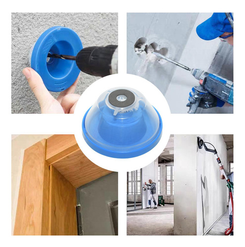 Taladro De Tope De Polvo Collector Towl Catcher A Azul