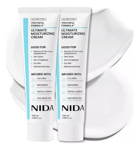 Ya 2*crema Hidratante Nida Fórmula Juvenil Ultimate.