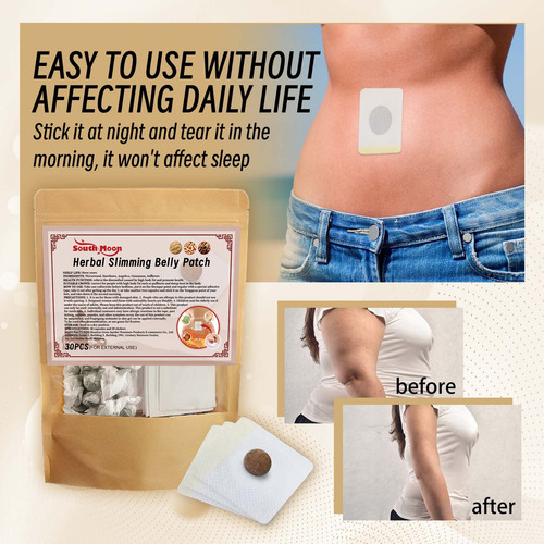 Lazy Belly Button Patch, Weight Loss Patch, Quick Burning An