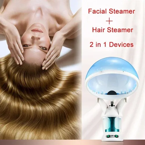 Vaporizador Facial Y Capilar 2 En 1 Con Aceite Esencial