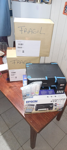 Impresora Epson L3250 Multifuncion Sistema De Tinta Wifi 