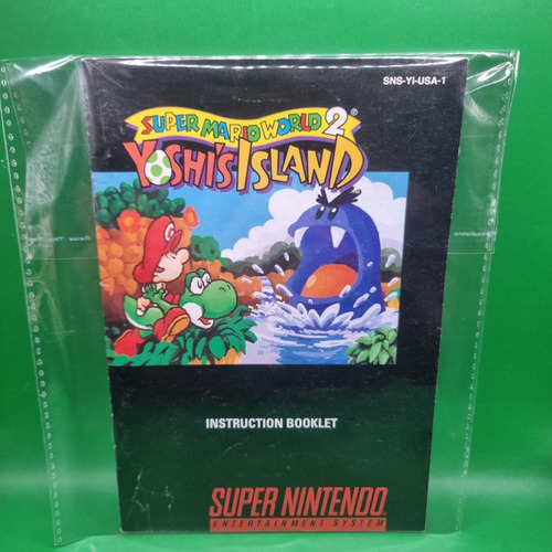 Manual Yoshi Island Super Mario World 2