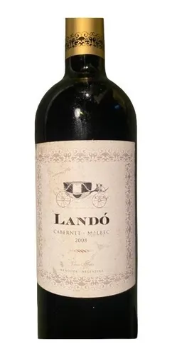 Vino Landó 2008 Blend 24 Meses De Roble.