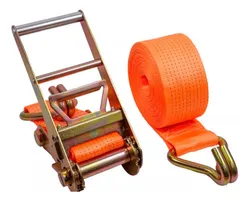 Comprar Cinta Com Catraca 5 Toneladas 50mm X 9 Metros Marca Robustec Cor Laranja no Mercado Livre