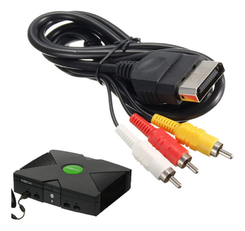 Cable Audio Y Video Av Rca Xbox Clasico Tienda