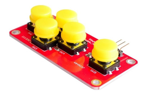 Teclado Arduino Panel Botones Analogico Para Control Robot