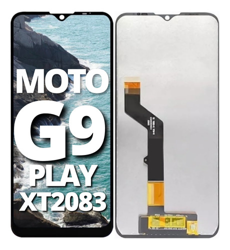 Modulo Display Para Moto G9 Play Motorola Xt2083 Touch Oled