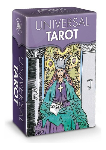 Mini Universal ( Libro + 78  Cartas ) Tarot - Angelis, Rober