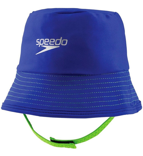 Gorro Para Natacion Begin To Swim Niño Speedo Sp028 Color Azul Diseño De La Tela Liso Talla S-m