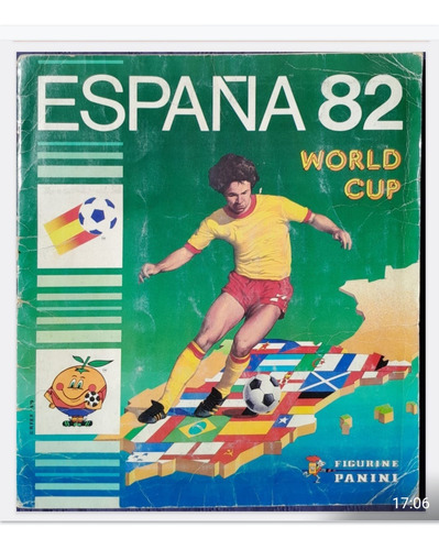 Álbum Mundial De España De 1982 Completo, Pegado Panini 