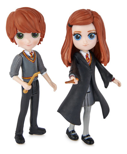 Wizarding World, Set De Magical Minis Ron Y Ginny Weasley