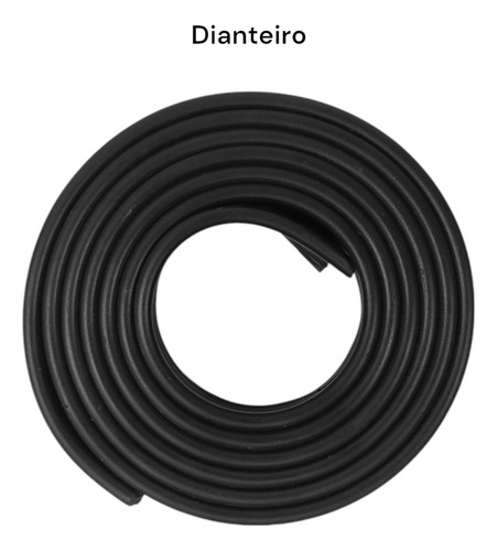 Kit Galão Debrum Paralama Tras E Diant Fusca Preto Original