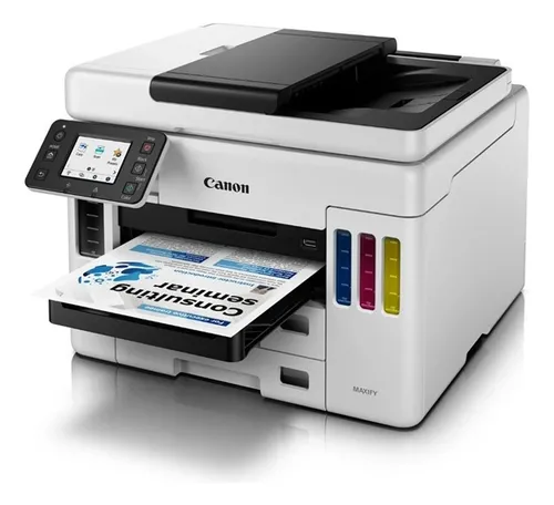 Impresora Multifuncion Canon Maxify Gx7010 Tinta Color 25ppm