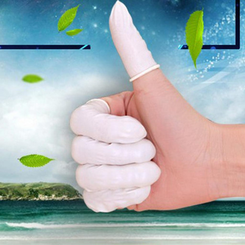 2 Guantes Desechables De Látex, Caucho, Guantes Protectores