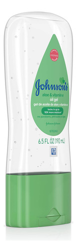 Gel De Óleo Para Bebês Johnsons Com Aloe E Vitamina E 65 Onç