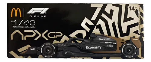 Miniatura Carro Formula 1 Mc Donalds F1 O Filme 1/43 Apxgp