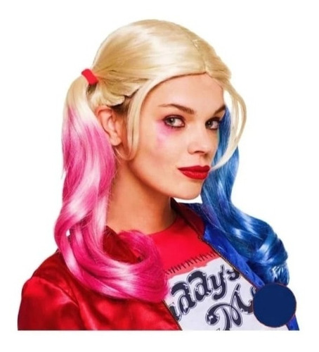 Peluca De Harley Quinn 