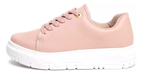 Zapatilla Vizzano Urbana Color Rosado Y Negro   Cod 125