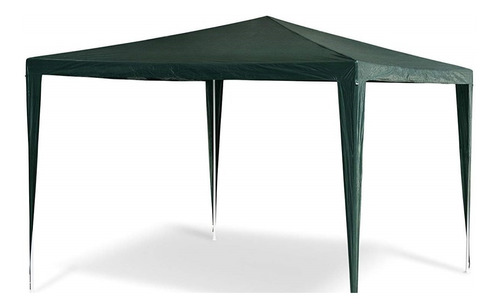 Gazebo 240x240 Rafia Verde Impermeable Jardin Evento Feria