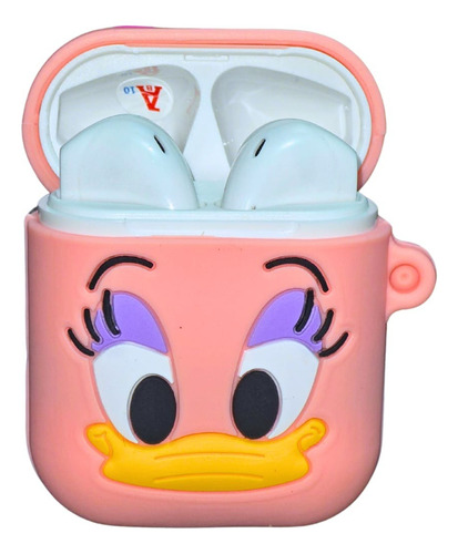 Audifonos Inalambricos Con Funda De Pat@ Donald O Daisy Pata Daisy