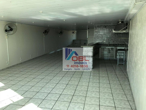 Imagem 5 de 8 de Salão Para Alugar, 180 M² Por R$ 3.000,00/mês - Vila Guarani - São Paulo/sp - Sl0035