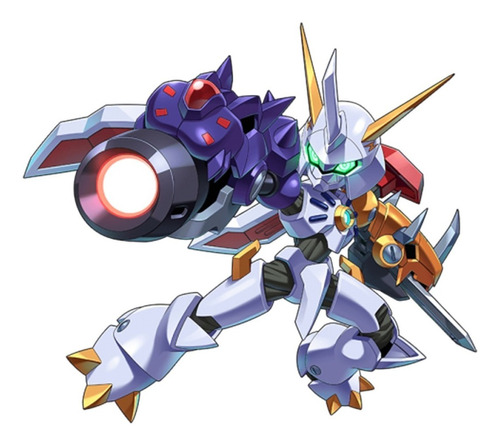 Medabots Omega Knight Digimon Omegamon Pla Pixelados_