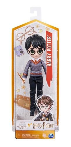 Muñeco Harry Potter Wizarding World De 20 Cm Original.