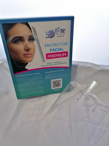 Protector Facial Premium En Caja Y Desinfectado