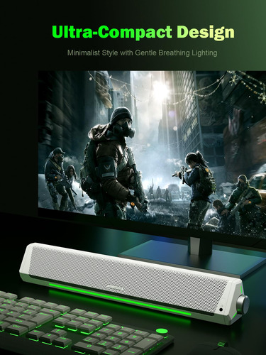 Computer Speakers Bluedee Bluetooth Soundbar Hifi Stereo