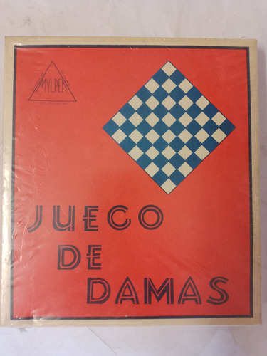 Juego De Damas Mylpen Zona Retro Juguetería Vintage