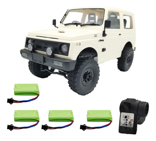 1/10 Rc Rock Crawler C74 Rc Camión 4wd Vehículo Eléctrico