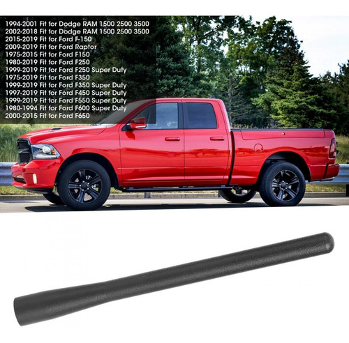 Imagen 3 de 8 de Antena De Camiones Para Ford F150 Señal De Radio De Aleación