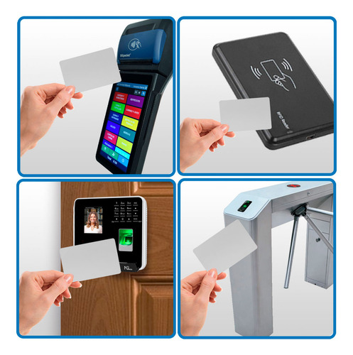 50 Tarjetas Pvc Proximidad Rfid 13.56 Mifare Inyeccion Epson