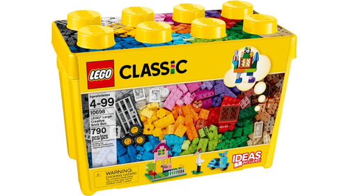 Lego Classic Caixa Grande De Peças Lego Original 10698