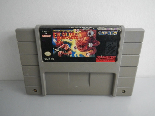 Dungeons And Dragons Eye Of The Beholder Snes Gamers Code*