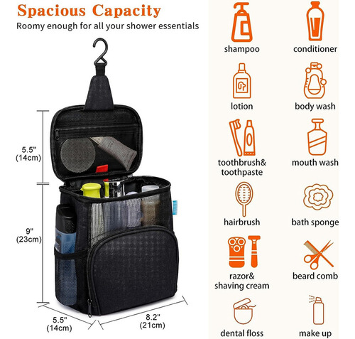 Carrito De Ducha Portátil, Bolsa De Baño Para Dormitorio Uni