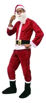 Comprar Traje De Santa Claus Deluxe Disfraz Navideño Papá Noel Santa Claus Fiesta Navideña