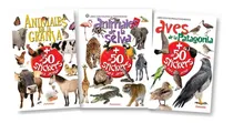 Comprar 3 Libros Arma Tu Libro Granja + Selva + Aves Stickers
