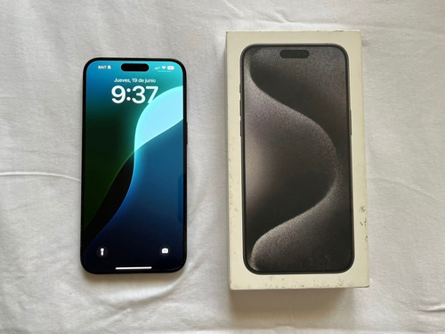 Apple Iphone 15 Pro Max (256 Gb) - Titanio Negro Negro