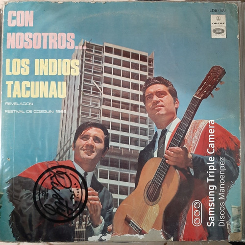 Vinilo Los Indios Tacunau Con Nosotros Revel Cosquin 1969 F4