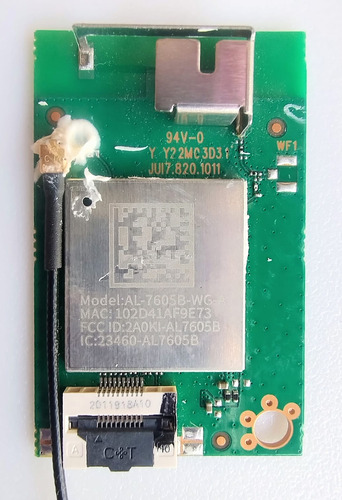 Botonera Y Modulo Wifi Atvio Atv4022fr Serie 016 (Usado)