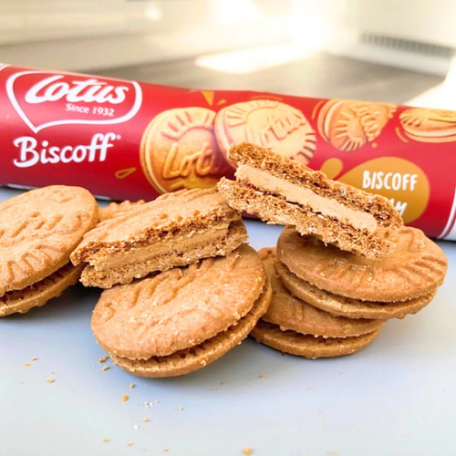 Galletas Lotus Biscoff Relleno Vainilla Sandwich 110g 2 Pack