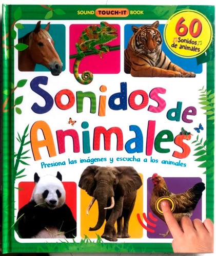 Libro De Animales Con Sonido Para Niños