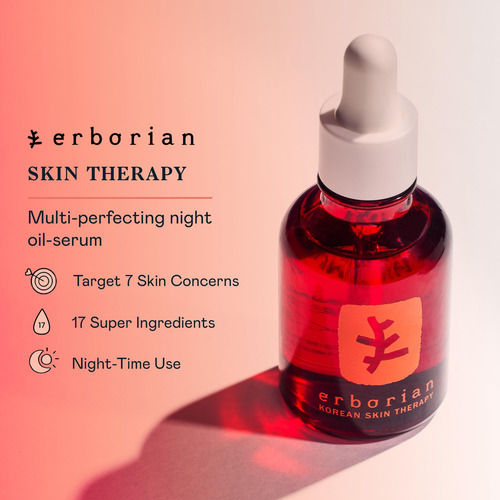 Aceite Y Sérum Nocturno Erborian Skin Therapy, 30 Ml, Target